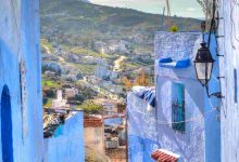 Old medina in chefchaouen morocco hdr image