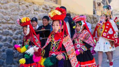 Ollantaytambo peru may 16 religious celebrati