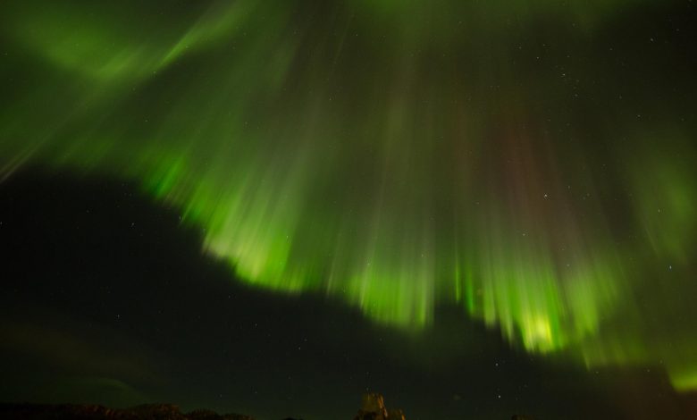 East iceland northern lights