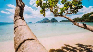 Corong corong beach el nido palawan philippines